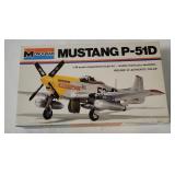 Monogram Mustang P-51d Model Kit 1/48