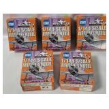 5 Bandai Wing Club Model Planes 1/144