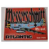 Atlantic Messerschmitt Me-109e Model Kit 1/100