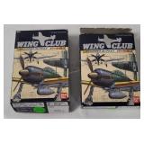 2 Bandai Wing Club Model Kits 1/144