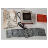 Vtg Mattel Thingmaker W/ Dragon Molds