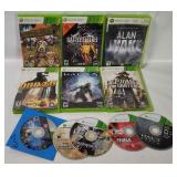 10 Xbox 360 Games - Driver, Halo, Borderlands