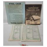 1984 Superstar Pro Wrestling Rpg Game, No Box
