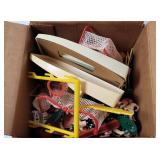 Vtg Sports Toy Playset Pieces, Figures Etc.
