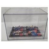 Case W/ Hasbro Nascar Pit Stop Diecasts