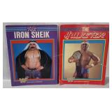 1985 Wwf Hulk Hogan & Iron Shiek Folders