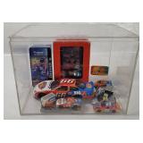 Case W/ Nascar Diecasts- Waltrip, Gordon