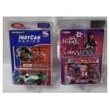 2 Signed Nascar Diecasts- M. Andretti, Patty Moise