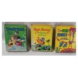 3 Vtg Big Little Books - Road Runner, Donald Duck