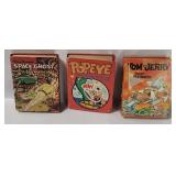 3 Vtg Big Little Books - Space Ghost, Popeye
