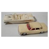 2 Vtg Model Cars - '60 Mercury, Chevrolet