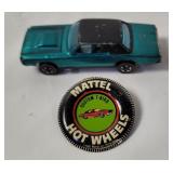 1967 Hot Wheels Redline Custom T-bird W/ Button