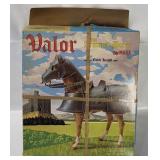 1968 Marx Valor Armored Horse Figure C I B
