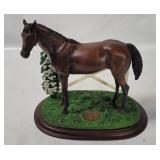 Danbury Mint Seabiscuit Race Horse Figurine