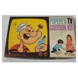 1966 Colorforms Popeye Kit C I B