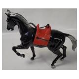 Vtg Ideal? Plastic Black Stallion Figure