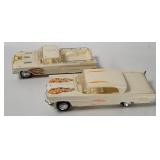 2 Vtg Model Cars - '60 Continental, '60 Chevy