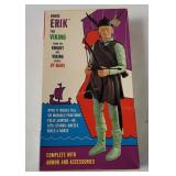 1970 Marx Brave Erik Viking Figure C I B