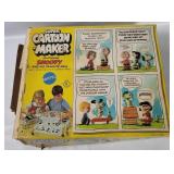 1969 Mattel Snoopy Super Cartoon Maker W/ Box