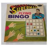 1966 Whitman Superman Flying Bingo C I B