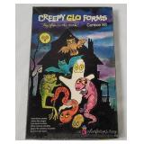 Vtg Colorforms Creepy Glo Forms Kit C I B