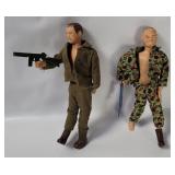 1966 Topper Tigers Soldier Figures (2)