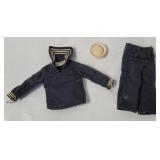 1960's G I Joe Sailor Shore Patrol Uniform