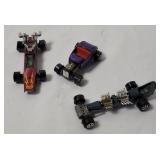 3 Vtg Topper Johnny Lightning Diecasts