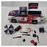 Danbury Mint Mlb Indians '56 Ford Truck Diecast