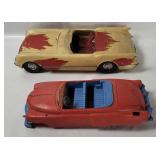 2 Vtg Toy Cars - Ideal Fix It, '53 Corvette