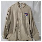 Vtg Ash City Pepsi Button-up Shirt Size M