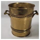 Vintage Brass Ice Bucket