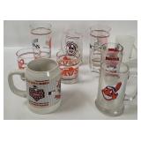 Vtg Cleveland Sports Mugs & Glasses