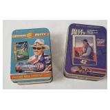 Richrd & Kyle Petty Embossed Metal Collector Cards
