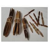 Model Airplane Parts & Wooden Propellors