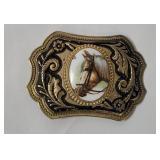 Western Horse Head Belt Buckle
