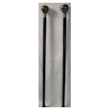 Pair Of Vtg Wooden Canes