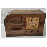 Vtg Rca Victor 86t Superheterodyne Radio