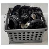 Crate Of Sennheiser Headphones