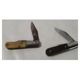 2 Barlow Pocket Knives