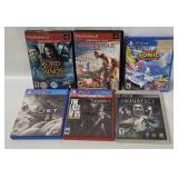 6 Playstation Games - Last Of Us, Injustice Etc.