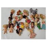 Assorted Vtg Liddle Kiddle Dolls