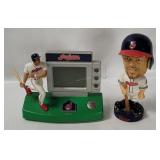Mlb Indians Alarm Clock & Bobblehead