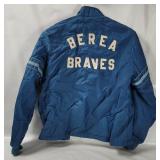 Vintage Berea Braves Jacket Size Small