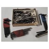 Assorted Hex Key Allen Wrenches