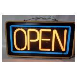 Tecart Co. Lighted Open Store Sign