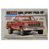 Vtg Monogram Gmc Sport Pick-up Model Kit 1/24