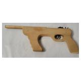 Wooden Rubber Band Shooting Gun