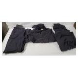 Vtg Us Navy Shirt & 2 Pairs Pants