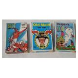 Vtg Card Games - Old Maid, Casper Ghost